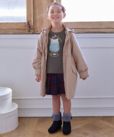 ANY KIDS 裏シャギー アップリケ トレーナー