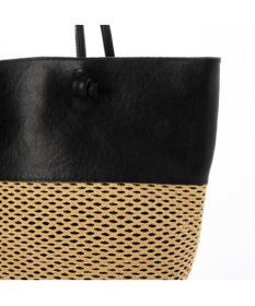 UNBILLION ペルケ perche / エステルメッシュ・牛革付属トート