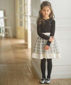 組曲 KIDS 【110-140cm】リブ襟 トップス