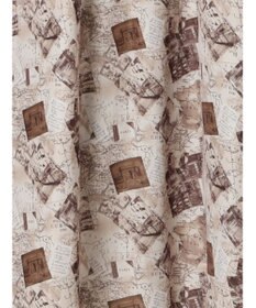 Te chichi マップパターンプリントワンピース