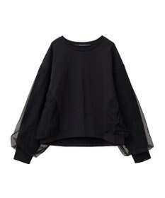 YECCA VECCA チュールMIXプルオーバー