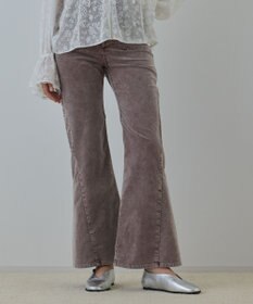 GRACE CONTINENTAL コーデュロイフレアパンツ