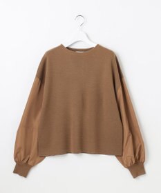 自由区 S ウールミラノランタンスリーブ ニット