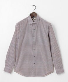 JOSEPH ABBOUD 【キングサイズ・オーガニックコットン使用】コットンプリント シャツ