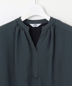 J.PRESS LADIES L 【速乾】サッカーチェック カットソー