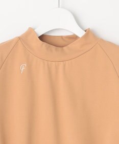 23区GOLF 【23Fondation】半袖 モックネックシャツ