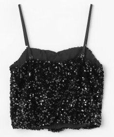 NAVE 【Nave・洗える】スパンコール ビスチェ