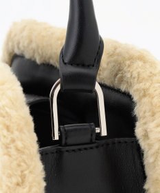 ICB 【CLASSY.1月号掲載】トリミングスクエア ショルダーバッグ