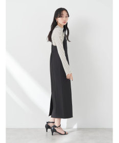 earth music&ecology マイクロボーダーリブプルオーバー