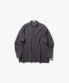 ATON TWIST WOOL WASHER | ジップアップシャツ - UNISEX