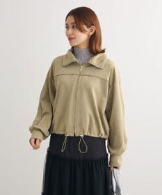 Green Parks スウェード調トラックジャケット