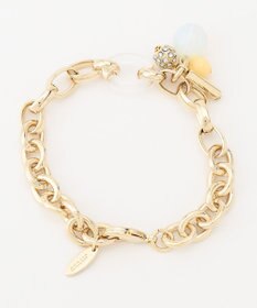 自由区 カラーパーツ×チェーンブレスレット