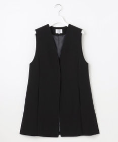 J.PRESS LADIES S 【WEB限定カラーあり・洗える】セラテリーダブルクロス ジレ