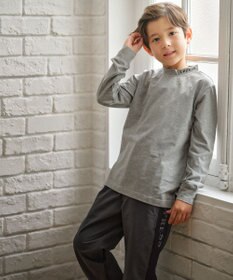 J.PRESS KIDS 【110-130cm】スパンフライス ハイネックカットソー