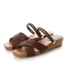 ing <ing>クロスベルトストラップサンダル