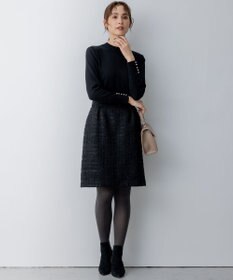 組曲 L ファンシーツィード ミニスカート