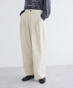 CRAFT STANDARD BOUTIQUE タックイージーワイドパンツ