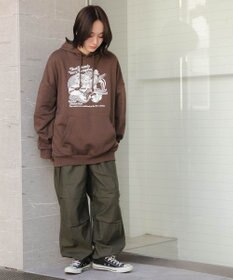 WEGO バックサテンワイドミリタリーパンツ