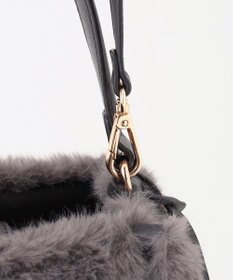 組曲 ファーバケット バッグ