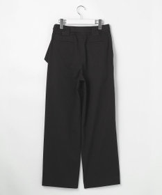 自由区 【カトリエムブーケ】Boucle de ceinture ワイドストレートパンツ
