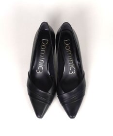 Dominic3 切り替えデザイン ヒールパンプス