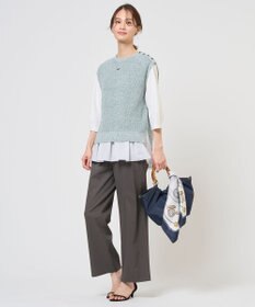 J.PRESS LADIES L レイヤードフレア カットソー