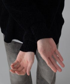 WEGO 【ユニセックス着用ITEM/MLサイズ展開】ベロアモールプルオーバー