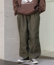 WEGO バックサテンワイドミリタリーパンツ