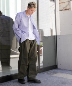 WEGO バックサテンワイドミリタリーパンツ