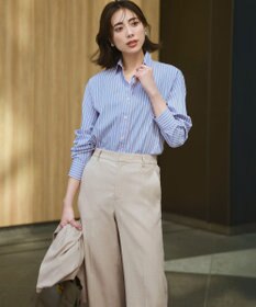 23区 【見上愛さん着用/VERY掲載】CANCLINI シャーティング ベーシックシャツ