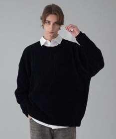 WEGO 【ユニセックス着用ITEM/MLサイズ展開】ベロアモールプルオーバー