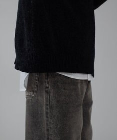 WEGO 【ユニセックス着用ITEM/MLサイズ展開】ベロアモールプルオーバー