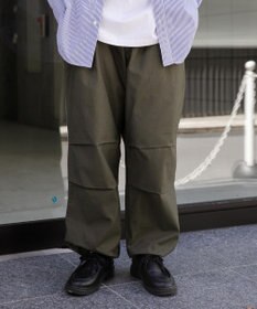 WEGO バックサテンワイドミリタリーパンツ