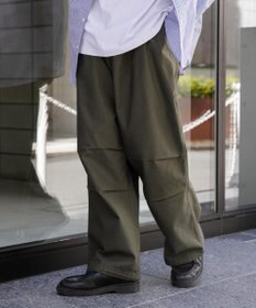 WEGO バックサテンワイドミリタリーパンツ