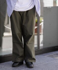 WEGO バックサテンワイドミリタリーパンツ
