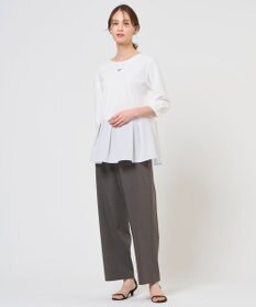 J.PRESS LADIES L レイヤードフレア カットソー