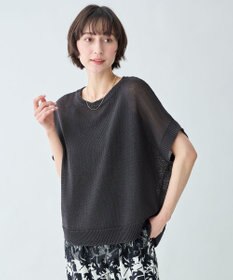 ANY ラミータッチオーバーニット