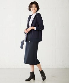 J.PRESS LADIES 【洗える】 バーズアイジャージー ナロー スカート