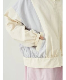 earth music&ecology コクーンギャザー切替ブルゾン