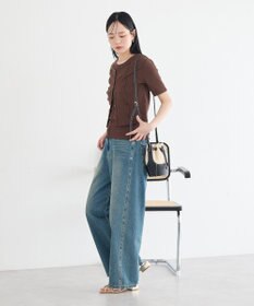 earth music&ecology SET2点メロータンク＋カーディガン
