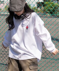 WEGO 【ユニセックス着用ITEM/MLサイズ展開】別注BENDAVISワンポイントT（LS）