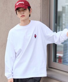 WEGO 【ユニセックス着用ITEM/MLサイズ展開】別注BENDAVISワンポイントT（LS）