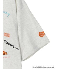 Green Parks ムジークタイガー／手書き風刺しゅうＴシャツ