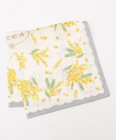 TOCCA HAPPY YELLOW FLOWER HANDKERCHIEF ハンカチ