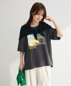 Green Parks ＳＥＴ２点フォトＴシャツ＋レーススカーフ