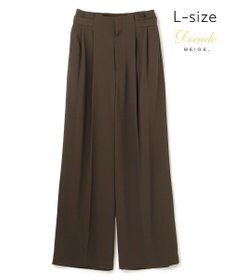 BEIGE， 【Lsize・セットアップ対応】CINDY / ハイウエストパンツ
