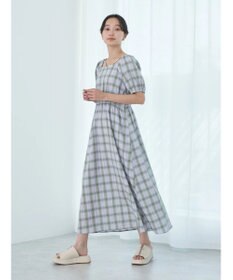 earth music&ecology ホルターネックシャーリングワンピース