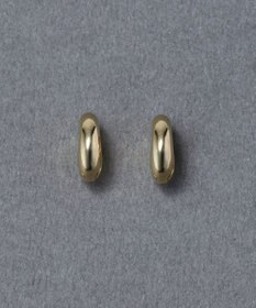 Phoebe 【金属アレルギー対応】シンプルフープスナップイヤリング　ゴールド