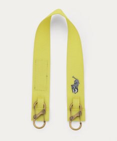 MOONBAT POLO RALPH LAUREN(ポロ ラルフローレン)カラビナ付き ストラップベルト 無地 撥水加工