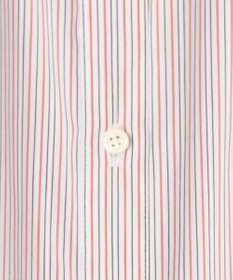 J.PRESS LADIES BEZ ドビーストライプ シャツカラー ブラウス